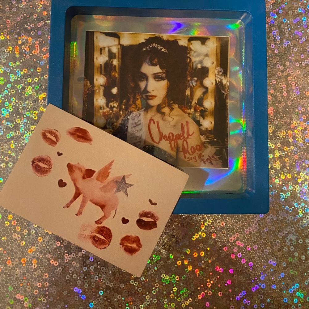 CHAPPELL ROAN PROMOTIONAL STICKER PHOTO WITH BABE MAGNET SET !!